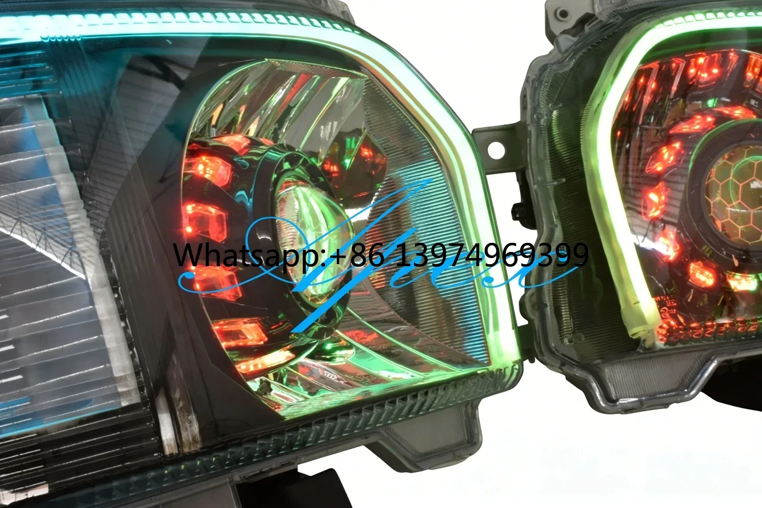 Running Headlamp - Светодиодная фара в сборе для Hiace