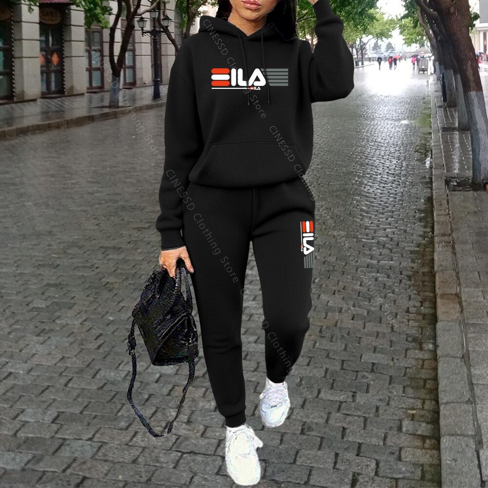Joggers Pants - Женский спортивный костюм из двух предметов