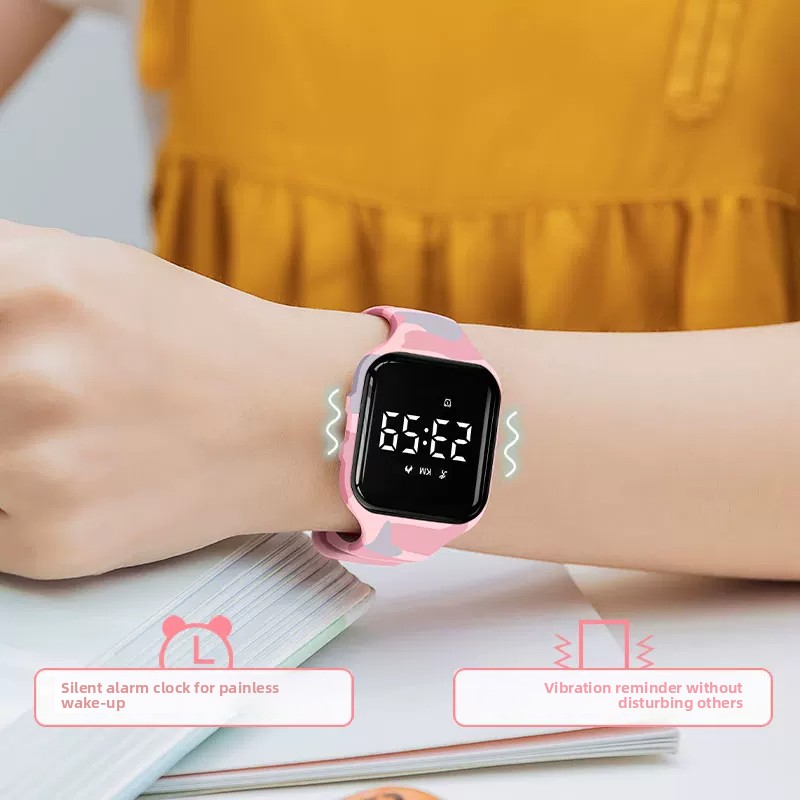 Детские умные часы с LED-диспл – обзор и цена Running Watch