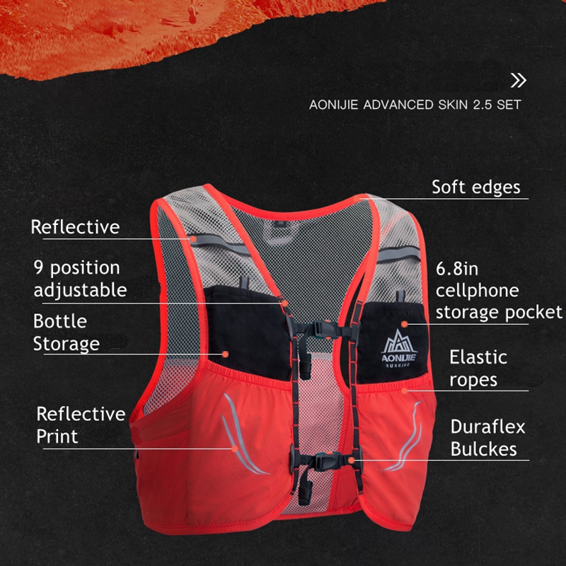 Рюкзак AONIJIE C932, легкий, н – обзор и цена Hydration Vest